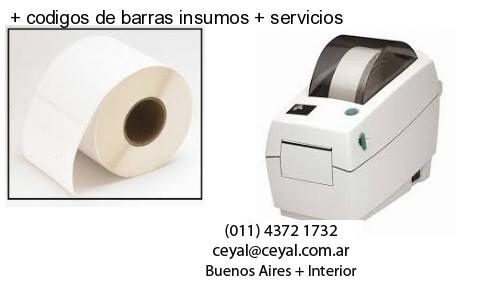codigos de barras insumos servicios