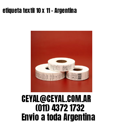 etiqueta textil 10 x 11 – Argentina