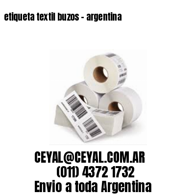 etiqueta textil buzos – argentina