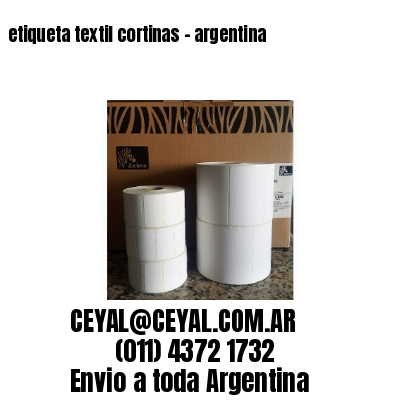 etiqueta textil cortinas – argentina