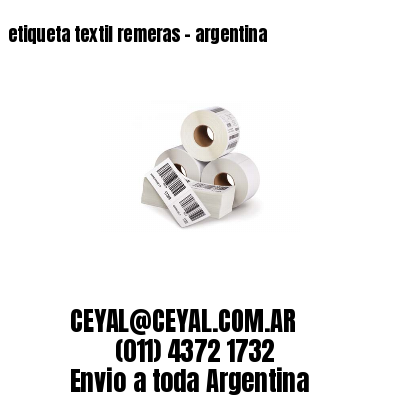 etiqueta textil remeras – argentina