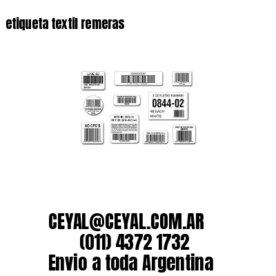 etiqueta textil remeras