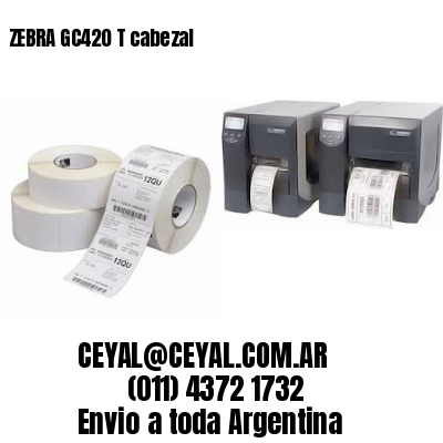 ZEBRA GC420 T cabezal