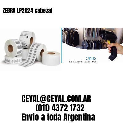 ZEBRA LP2824 cabezal