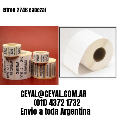 eltron 2746 cabezal