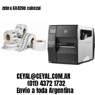 zebra GX420d cabezal