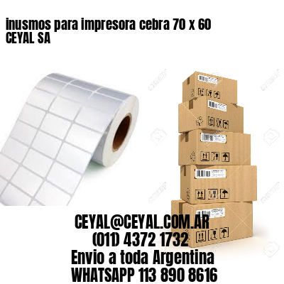 inusmos para impresora cebra 70 x 60 CEYAL SA