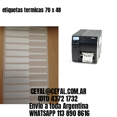 etiquetas termicas 70 x 48