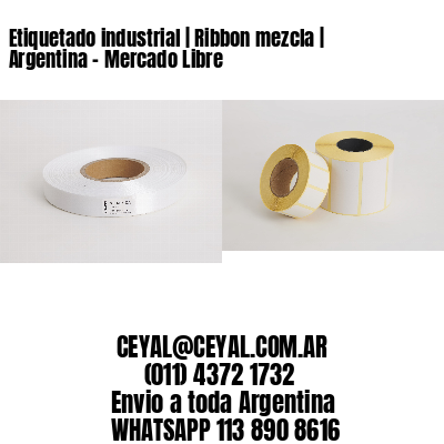 Etiquetado industrial | Ribbon mezcla | Argentina – Mercado Libre