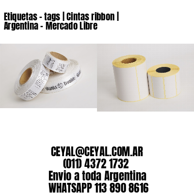 Etiquetas – tags | Cintas ribbon | Argentina – Mercado Libre