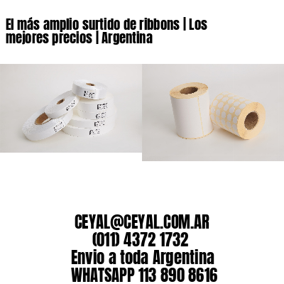 El más amplio surtido de ribbons | Los mejores precios | Argentina