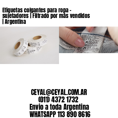 Etiquetas colgantes para ropa - sujetadores | Filtrado por más vendidos | Argentina