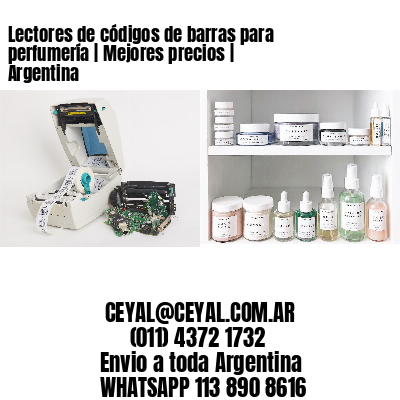 Lectores de códigos de barras para perfumería | Mejores precios | Argentina
