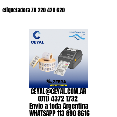 etiquetadora ZD 220 420 620