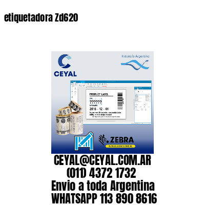 etiquetadora Zd620