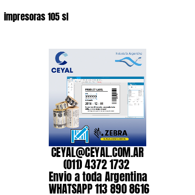 impresoras 105 sl