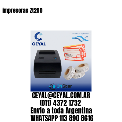 impresoras Zt200