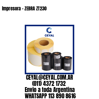 impresora – ZEBRA ZT230