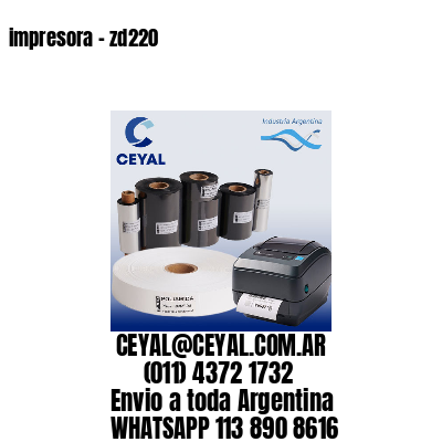 impresora – zd220