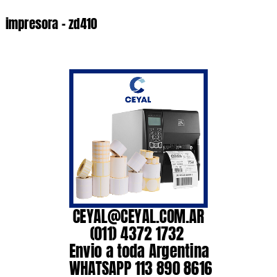 impresora – zd410