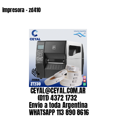 impresora – zd410