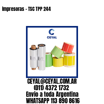 impresoras – TSC TPP 244