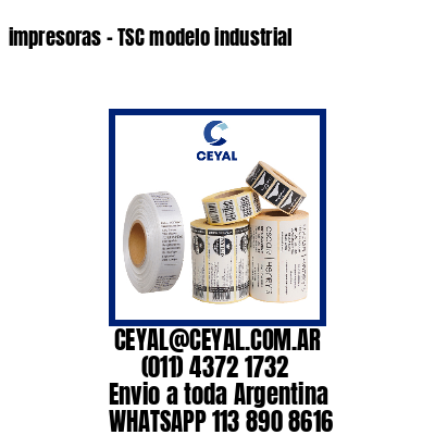 impresoras – TSC modelo industrial