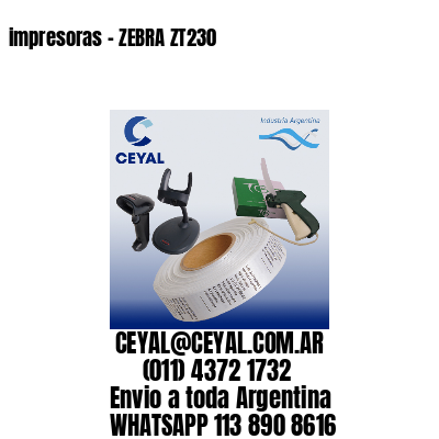 impresoras – ZEBRA ZT230