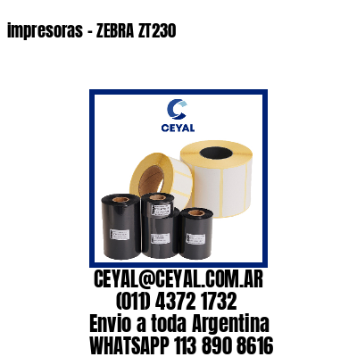 impresoras – ZEBRA ZT230