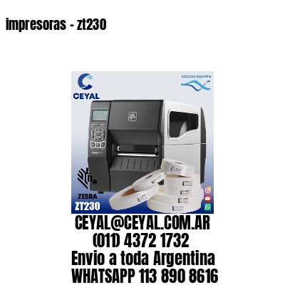 impresoras – zt230