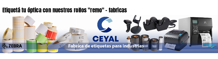 Etiquetá tu óptica con nuestros rollos 