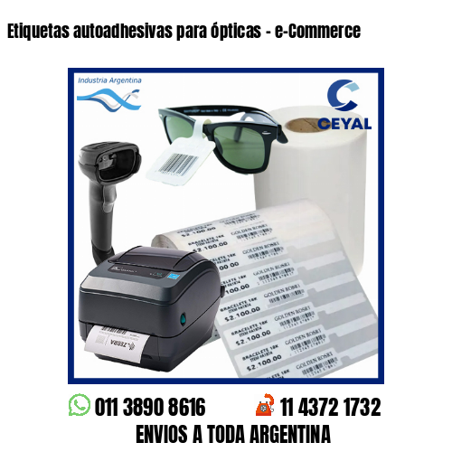 Etiquetas autoadhesivas para ópticas – e-Commerce
