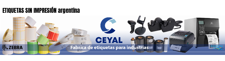 ETIQUETAS SIN IMPRESIÓN argentina
