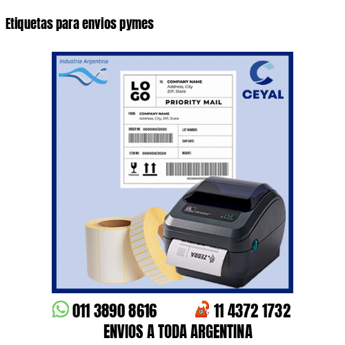 Etiquetas para envios pymes