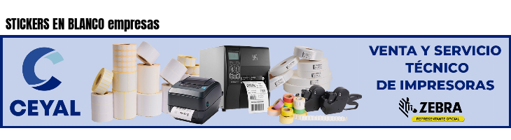 STICKERS EN BLANCO empresas