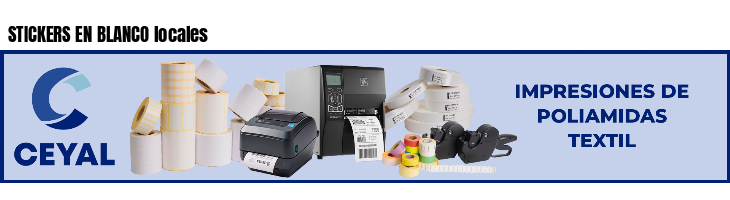 STICKERS EN BLANCO locales