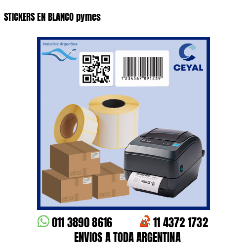 STICKERS EN BLANCO pymes