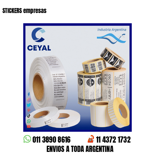 STICKERS empresas