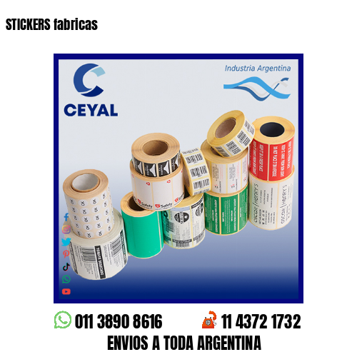 STICKERS fabricas