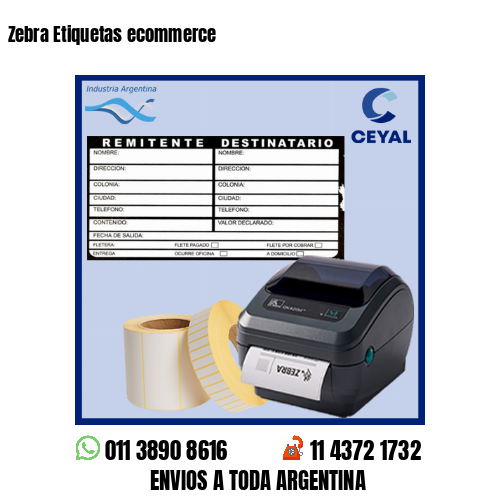 Zebra Etiquetas ecommerce