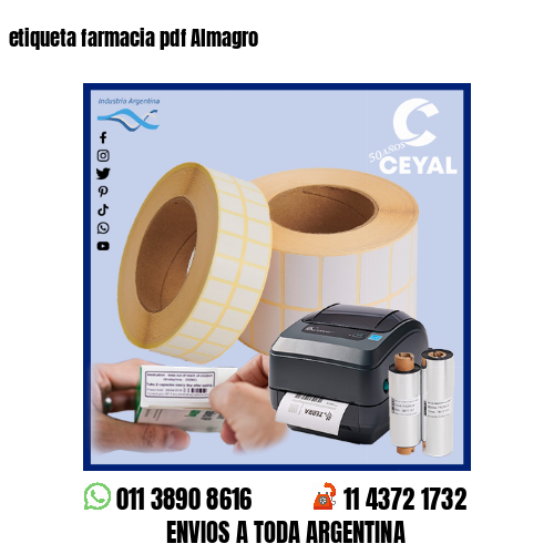 etiqueta farmacia pdf Almagro