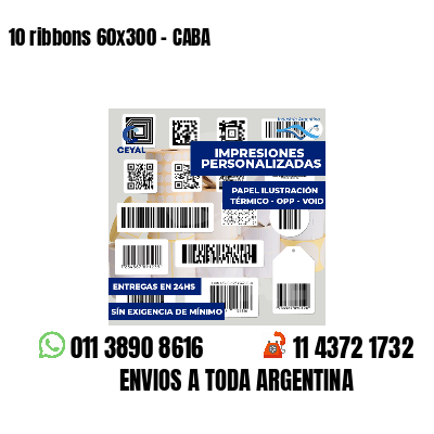 10 ribbons 60x300 - CABA