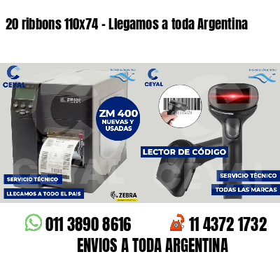 20 ribbons 110x74 - Llegamos a toda Argentina