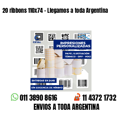 20 ribbons 110x74 - Llegamos a toda Argentina