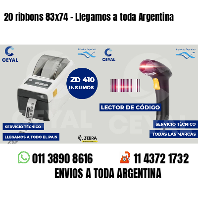 20 ribbons 83x74 - Llegamos a toda Argentina
