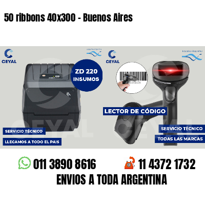 50 ribbons 40x300 - Buenos Aires