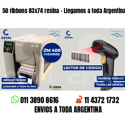 50 ribbons 83x74 resina - Llegamos a toda Argentina