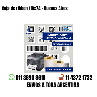Caja de ribbon 110x74 - Buenos Aires