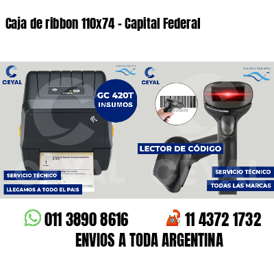 Caja de ribbon 110x74 - Capital Federal