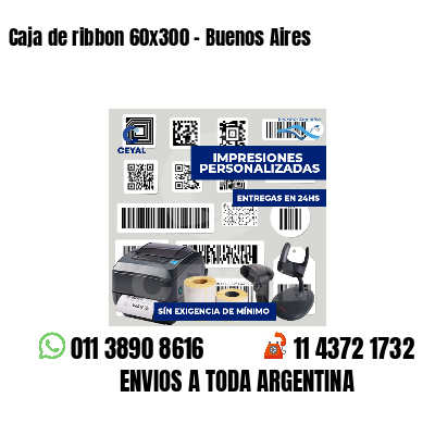 Caja de ribbon 60x300 - Buenos Aires